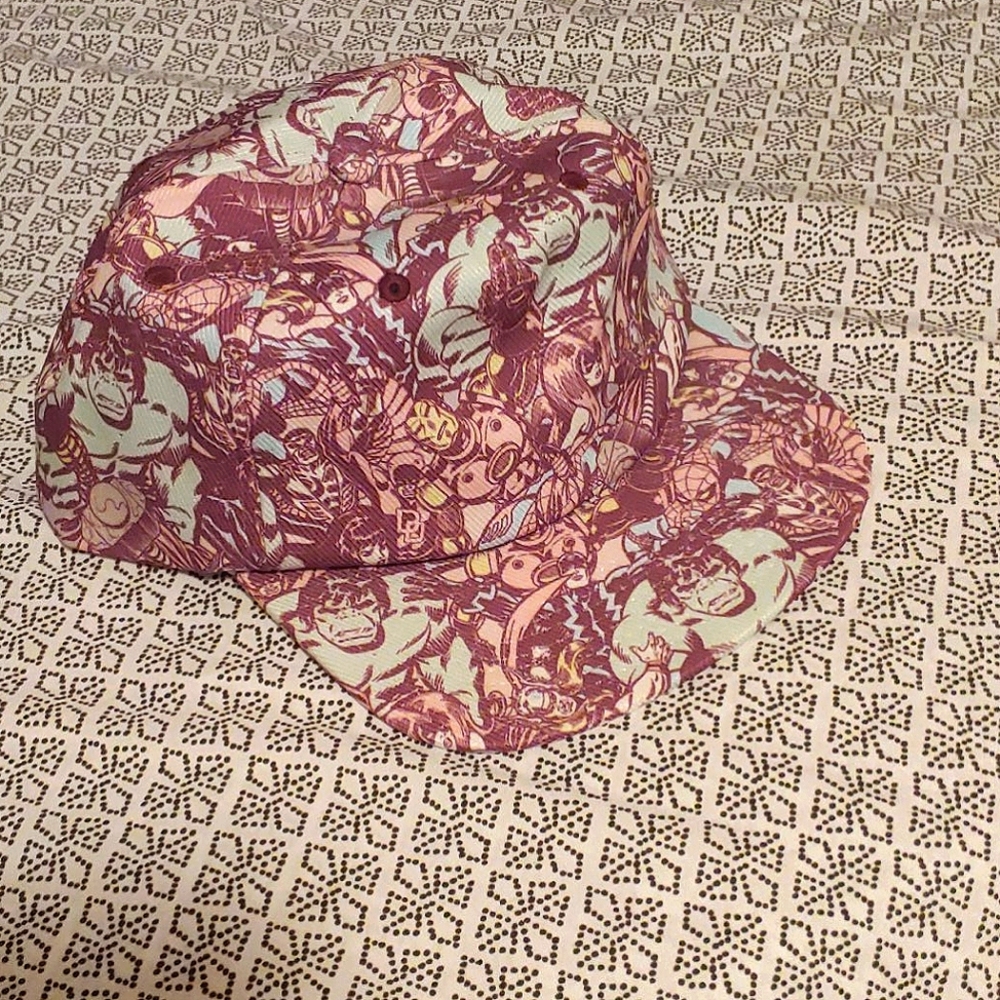 Marvel Comic Style Snapback Hat